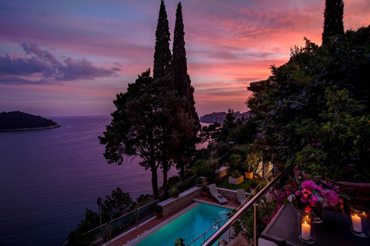 Luxury Beachfront Palace With Private Pool And Jacuzzi By The In Dubrovnik